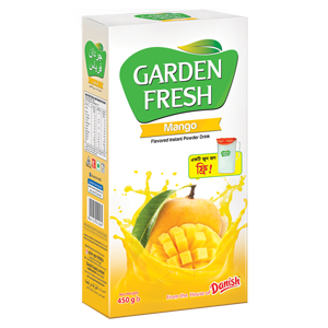 Garden Fresh Soft Drink Powder Mango Flavor