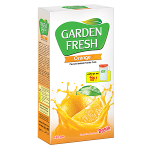 Garden Fresh Soft Drink Powder Orange Flavor